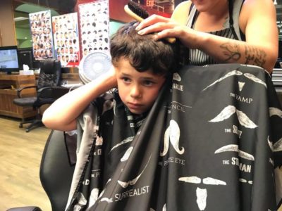 I run a barber shop for neurodiverse children who struggle to get haircuts